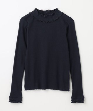 ANY KIDS バックリボン カットソー ネイビー