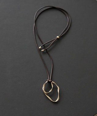 AMERICAN HOLIC ダブルメタル スライドロングネックレス