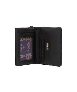 ANNA SUI TITIソフト 2面パスケース ブラック