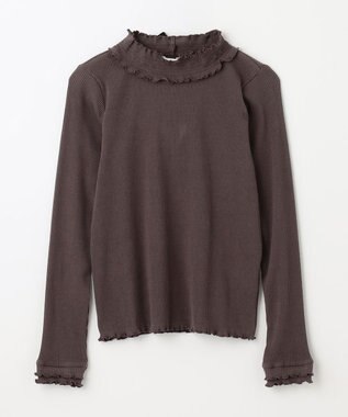 ANY KIDS バックリボン カットソー ブラウン