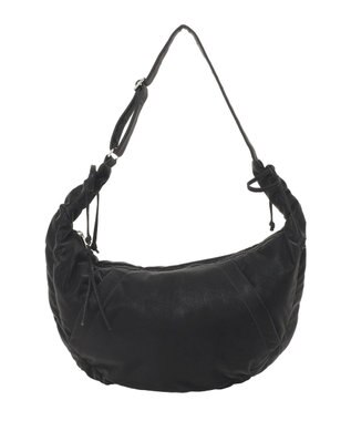 earth music&ecology ドロストリボンショルダーバッグ Black