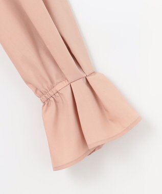 Feroux 【キレイ見えセットアップ対応】リボンタイ ブラウス ピンク系