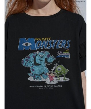 AMERICAN HOLIC フリルＴシャツ／Ｍｏｎｓｔｅｒｓ　ｉｎｃ Black