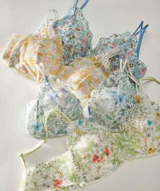 une nana cool MADE WITH LIBERTY FABRIC 特別な日以外の364日つけたくなるブラ 364ブラ レース CR