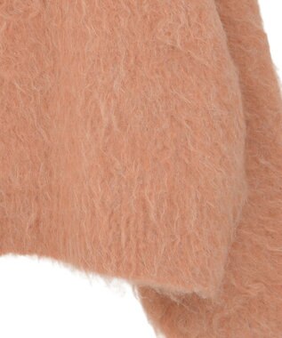 Green Parks 起毛シャギーカーディガン Pink