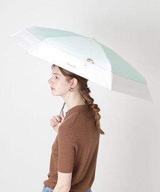 MOONBAT 【一級遮光/コンパクト】PAUL & JOE 晴雨兼用 折りたたみ日傘 軽量 スウィンギングヌネット