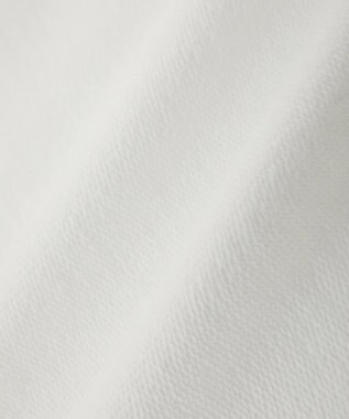 Green Parks カレッジロゴ裏毛チュニック Off White