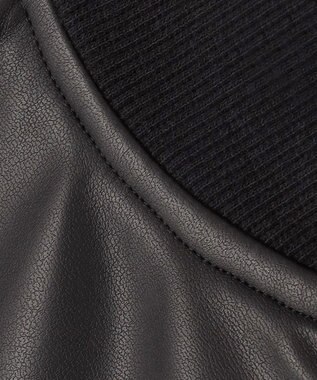 NAVE 【Nave】ヴィーガンレザー ブルゾン ブラック系