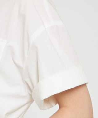 uncrave カラータイプライター シャツワンピース オフ