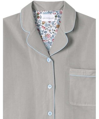 une nana cool 【綿混】MADE WITH LIBERTY FABRIC さらっとした肌あたりパジャマ GY