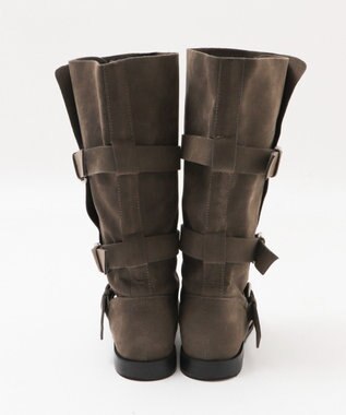 WEGO スウェードベルトブーツ カーキ