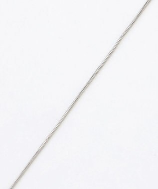 自由区 【カタログ掲載】カーブオーバル ネックレス シルバー