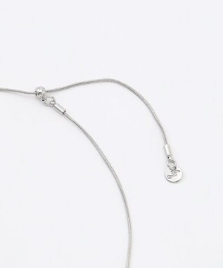 自由区 【カタログ掲載】カーブオーバル ネックレス シルバー