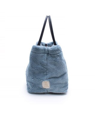 A.D.M.J. 【もこもこ】オスカー/コード刺しゅうキューブトート34cm(Dカン＋) BOSCO BLU