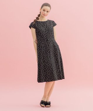 TOCCA 【洗える】PRINTEMPS シャツドレス ブラック系5