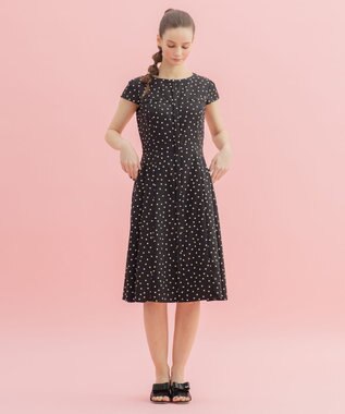 TOCCA 【洗える】PRINTEMPS シャツドレス ブラック系5