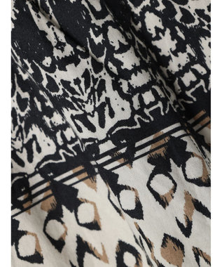 AMERICAN HOLIC パネルプリントリラックスパンツ Charcoal Gray