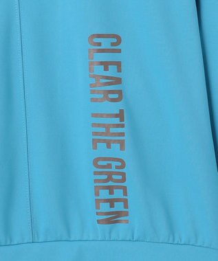 PW CIRCULUS 【吸水速乾 / UV遮蔽率99.5% UVカット / ストレッチ】【WOMEN】ドルマンスリーブモックネックT ゴルフウェア レディース スカイブルー系