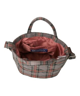 ROOTOTE 1211【ミニトート】EU.ベビールー.チェックキルト-B 01：ブラウン