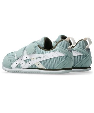 ASICS WALKING アイダホ BABY N グレーブルー×ホワイト