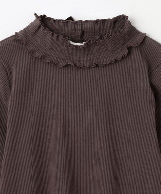 ANY KIDS バックリボン カットソー ブラウン