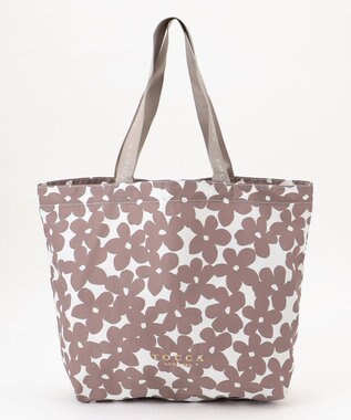 TOCCA 【WEB＆一部店舗限定・A4サイズ対応】DANCING TOCCA SUBBAG サブバッグ オフ×ベージュ花柄
