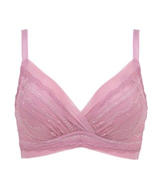 BRADELIS New York 【BRADELIS Me / ノンワイヤー・バストアップ】WithMeブラ24S1 ピンク