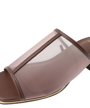 Green Parks ・ｍｉｎｉａ　チュールサンダル Brown