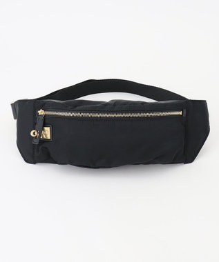 23区 ORSETTO ナイロンツイル ボディ バッグ ブラック系