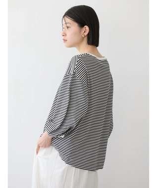 AMERICAN HOLIC ＵＶカット７分袖タックプルオーバー Border