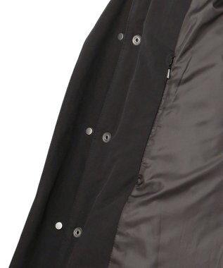 JOSEPH HOMME パウダーピーチクロス　 3WAYフードコート ブラック系