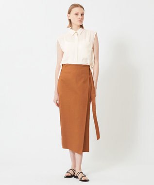 BEIGE， HYACINTH / ショートカラーシャツ Ecru