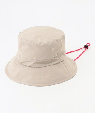 23区GOLF 【UNISEX】バックシェード付き【撥水/UVケア】UVハット ベージュ系