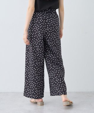 earth music&ecology 【接触冷感】アソートリラックスパンツ Dot