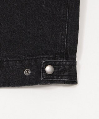 WEGO 【ユニセックス着用ITEM/MLサイズ展開】ワーカーズZIPデニムジャケット デニムブラックソノタ