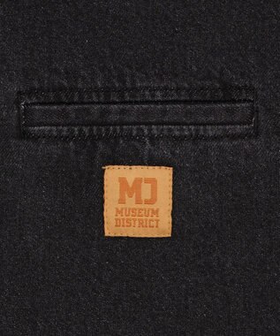 WEGO 【ユニセックス着用ITEM/MLサイズ展開】ワーカーズZIPデニムジャケット デニムブラックソノタ