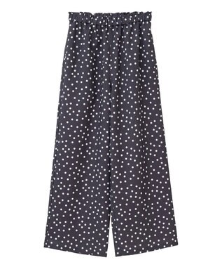 earth music&ecology 【接触冷感】アソートリラックスパンツ Dot