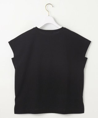 ANY SIS S 【洗える】ビジュー付き カットソー ブラック