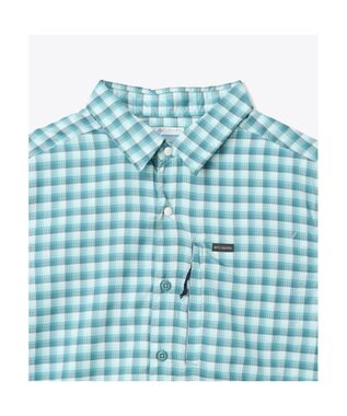Columbia Columbia/ シルバーリッジユーティリティライトノベルティショートスリーブ /コロンビア Ripple Blue Pulaski Plaid