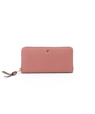 PELLE BORSA ラウンドファスナー長財布 Reinette Goods レネットグッズ 4743 コーラルピンク