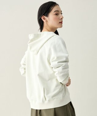 ANY ピグメントパーカー エクリュ