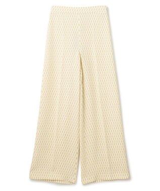 JOSEPH アルコーブプリント　ワイドトラウザーズ