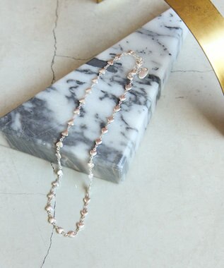 AMERICAN HOLIC ハートモチーフチェーンネックレス Silver