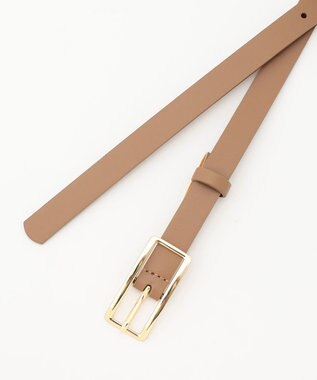 UNFILO ナローベルト キャメル