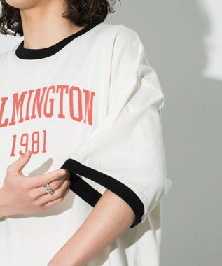 WEGO グラフィックリンガーBIG　T（S） オフホワイト