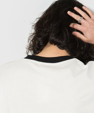 WEGO グラフィックリンガーBIG　T（S） オフホワイト