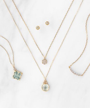 TOCCA 【WEB限定】FLORA K18 DIAMOND  K18 PIERCED EARRINGS K18 ダイヤモンド ピアス ゴールド系