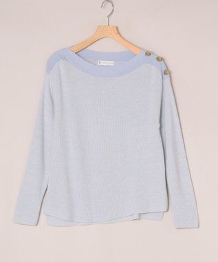 ONWARD Reuse Park 【組曲】ニット春夏 ブルー