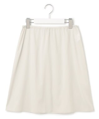 23区 S 【SLOW/洗える】リネンコットン シャツワンピース ライトグレー系