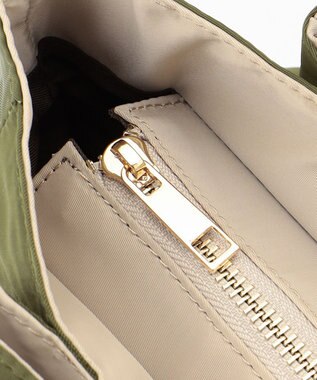 LA BAGAGERIE 【MONICA】ナイロン2WAYトートバッグ Sサイズ カーキ